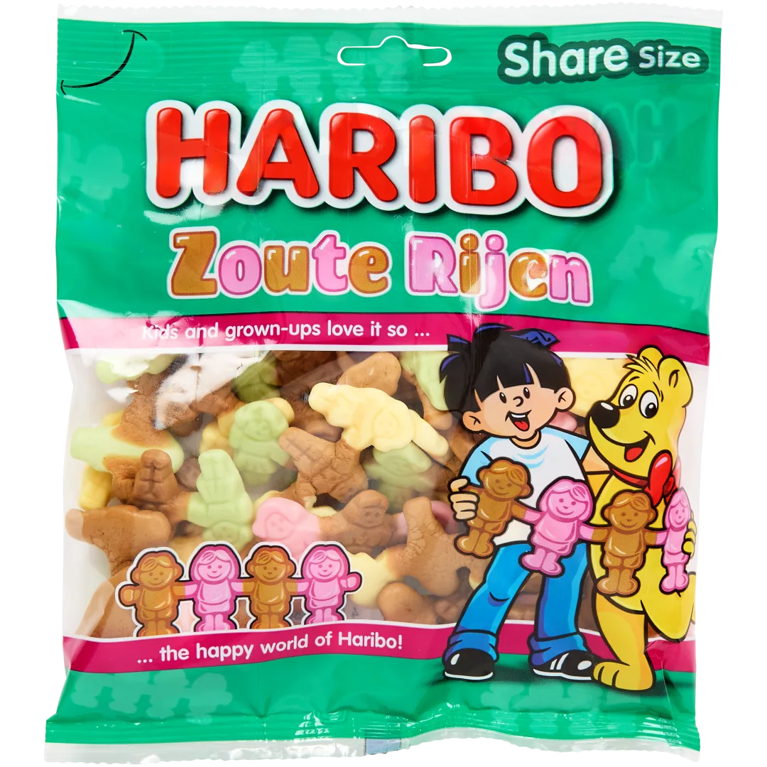 Haribo Réglisse salée 1