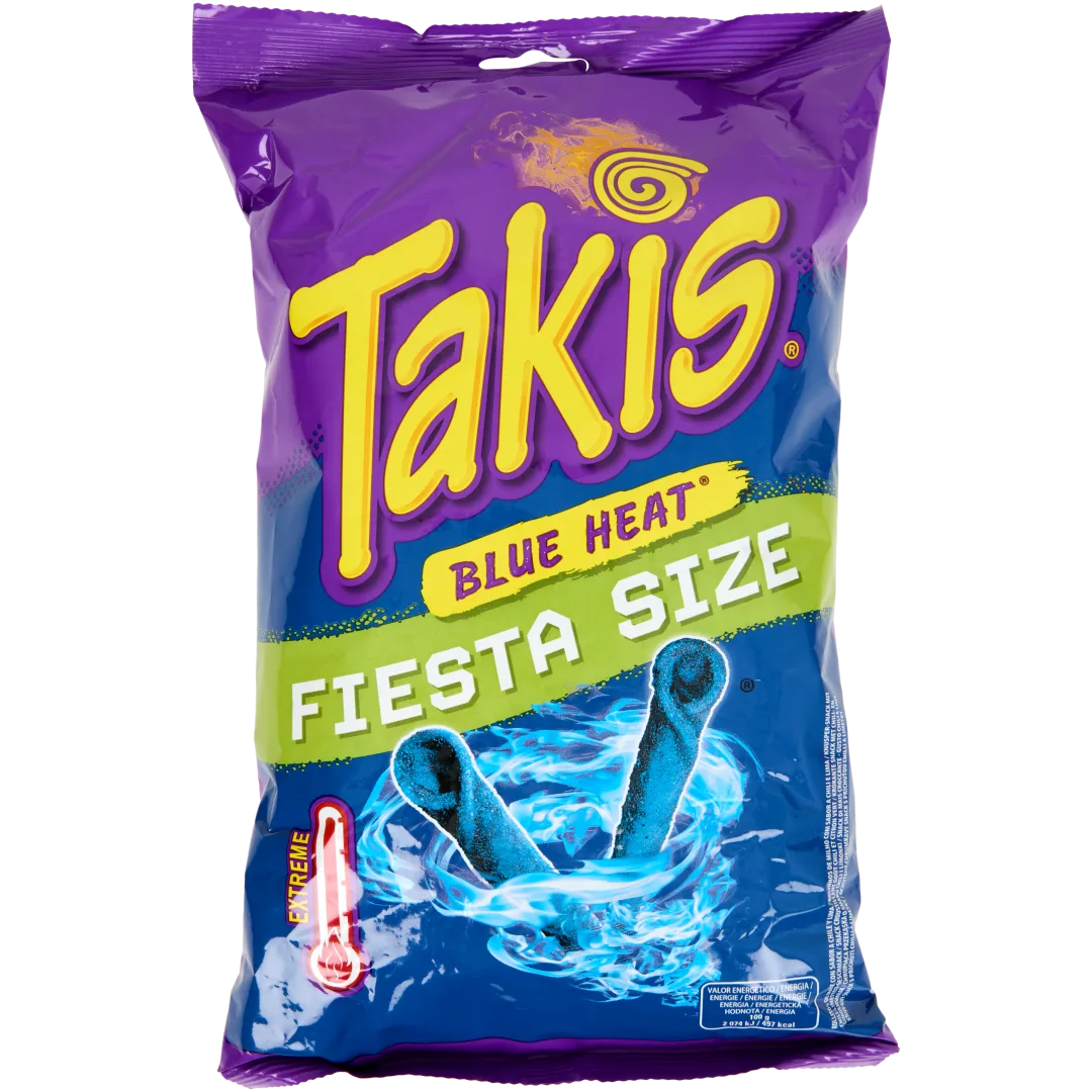 Takis Fiesta Size Blue Heat