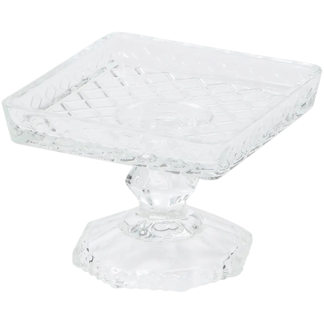 Bonbonnière en verre sur pied 2