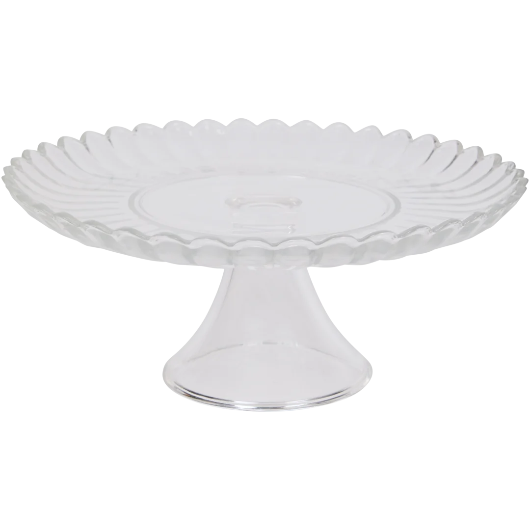 Plateau à gâteau en verre 1