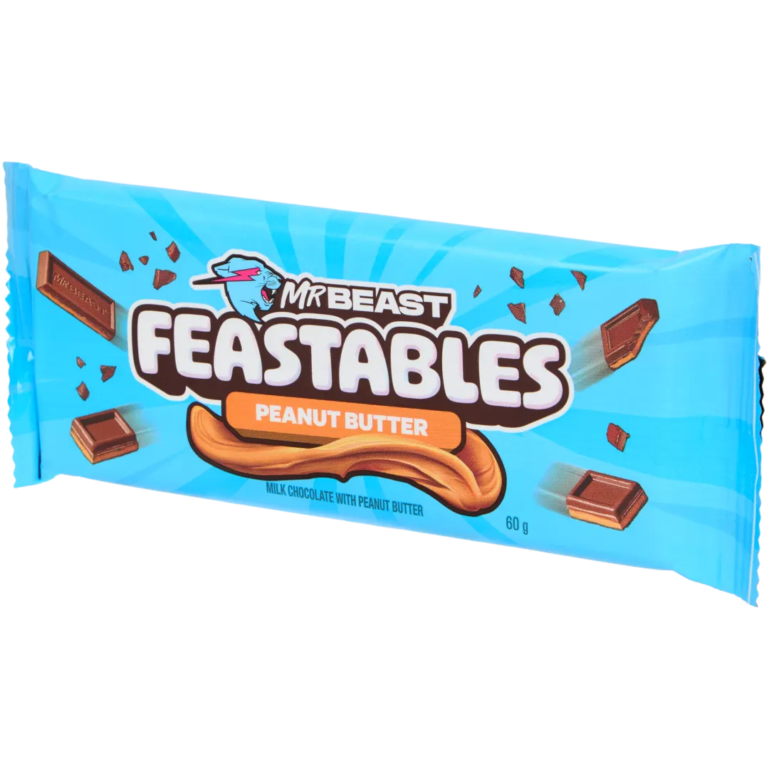 MrBeast Feastables Peanut Butter
