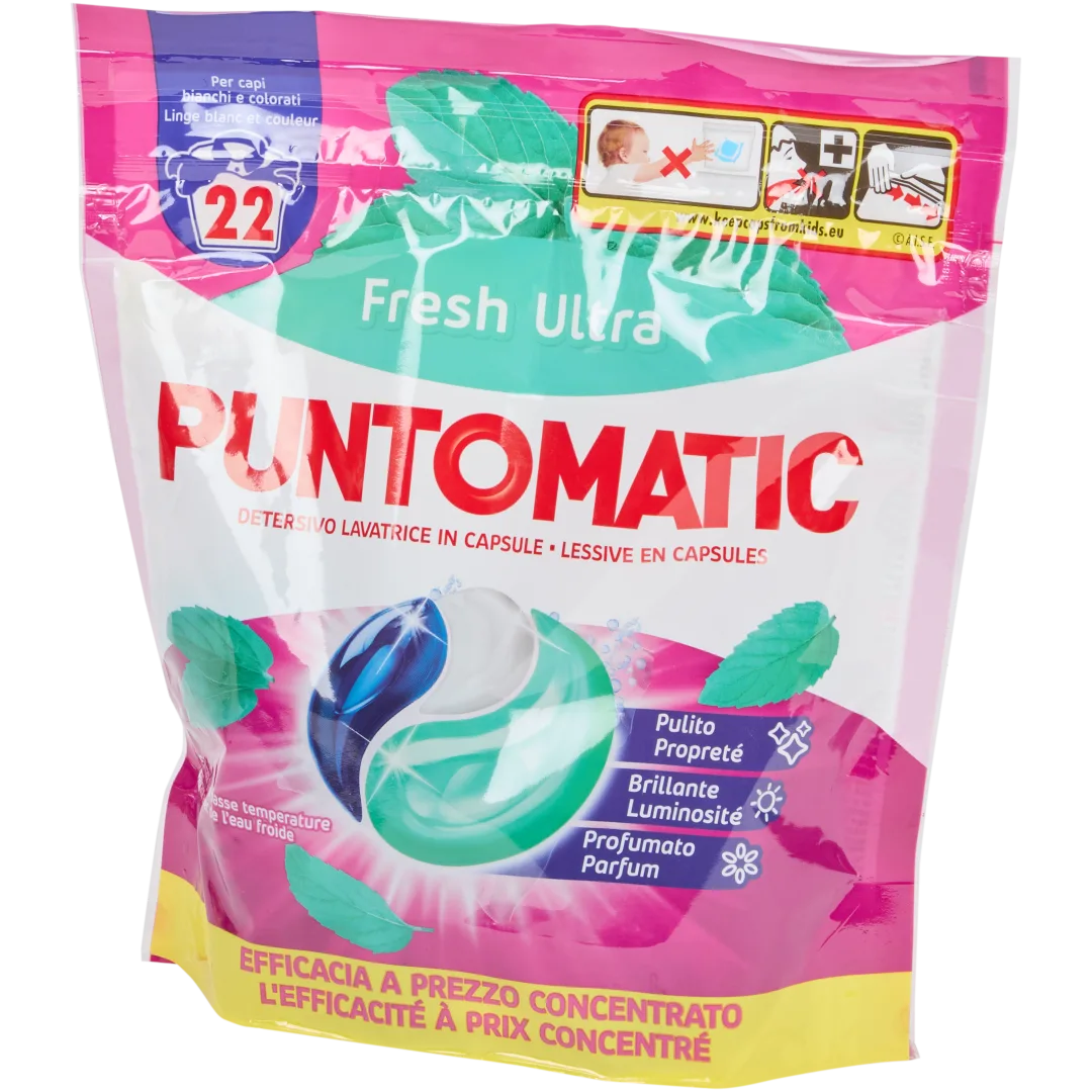 Detersivo in capsule Puntomatic Fresh Ultra