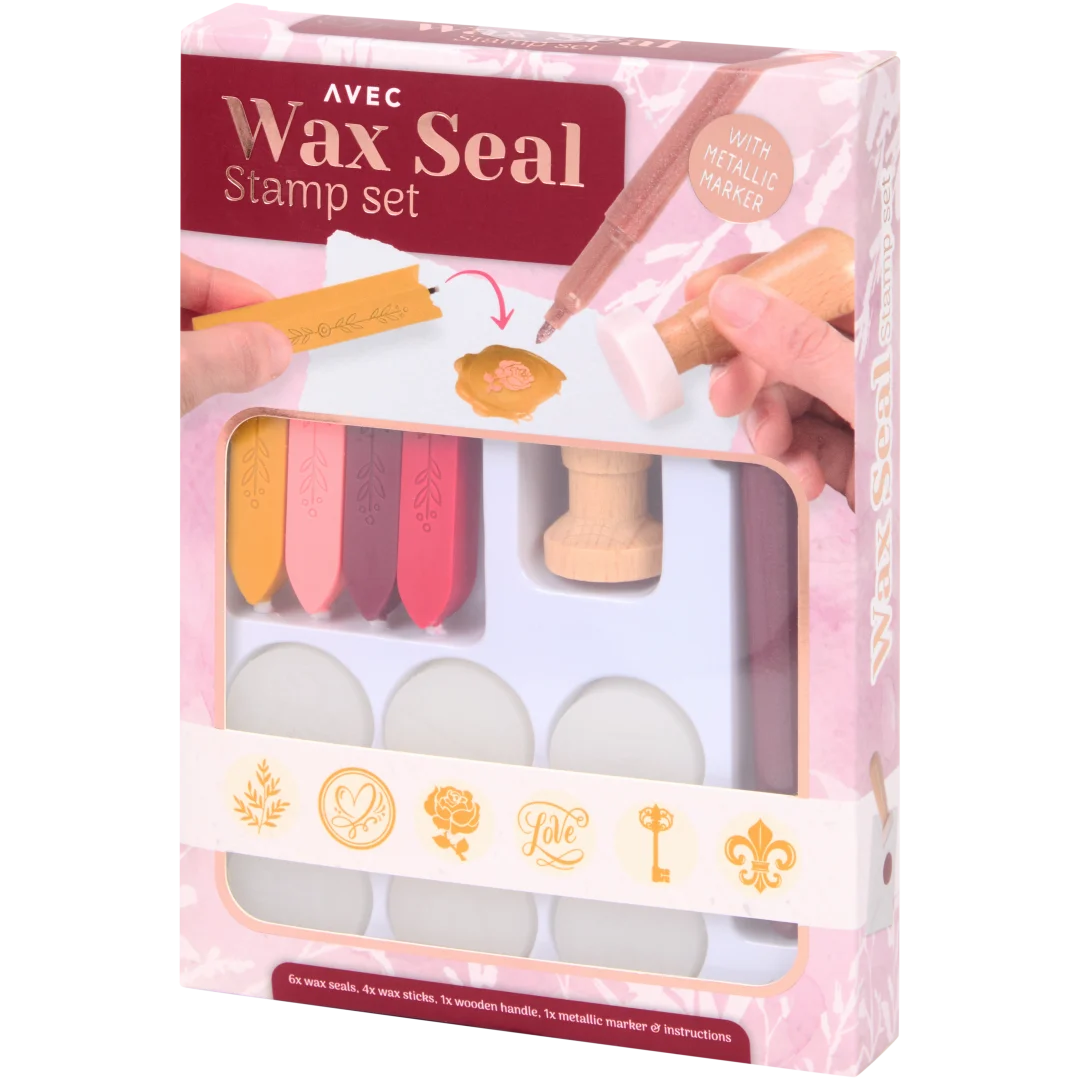 Zestaw do stempli woskowych Avec 1