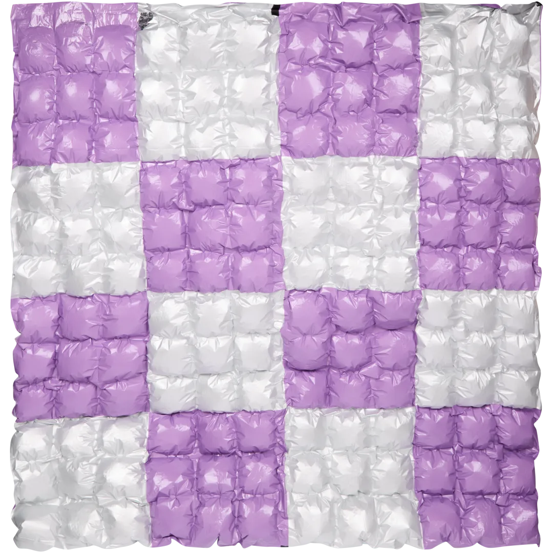 Balão de alumínio em forma de painel de pixéis