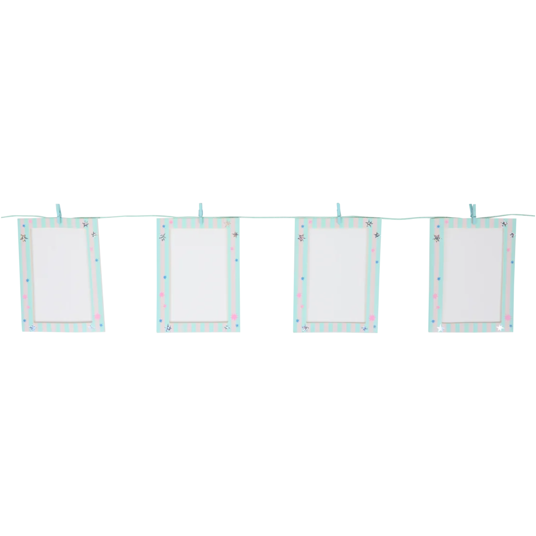 Girlanda s fotorámikmi 1