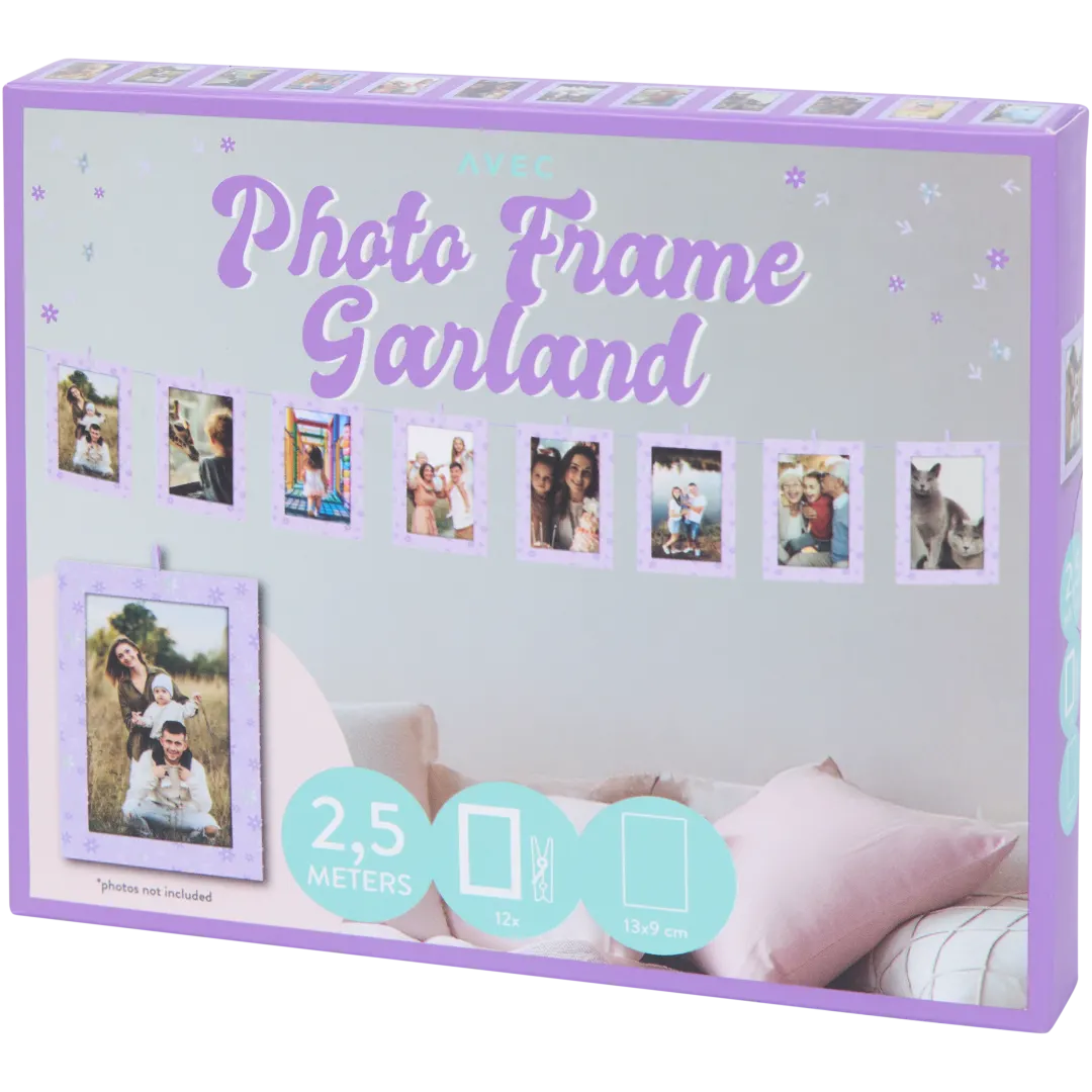 Girlanda s fotorámikmi 4