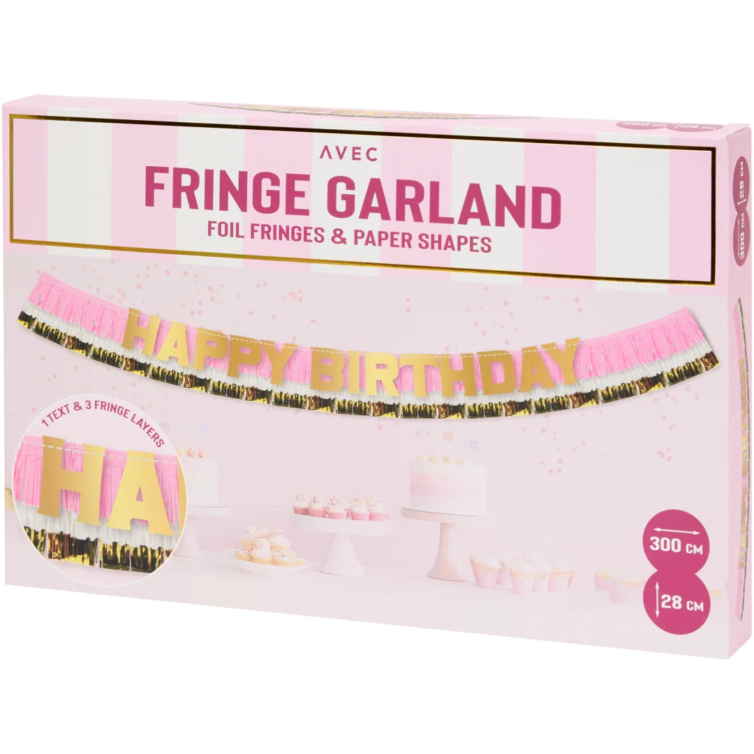 Guirlande Happy Birthday