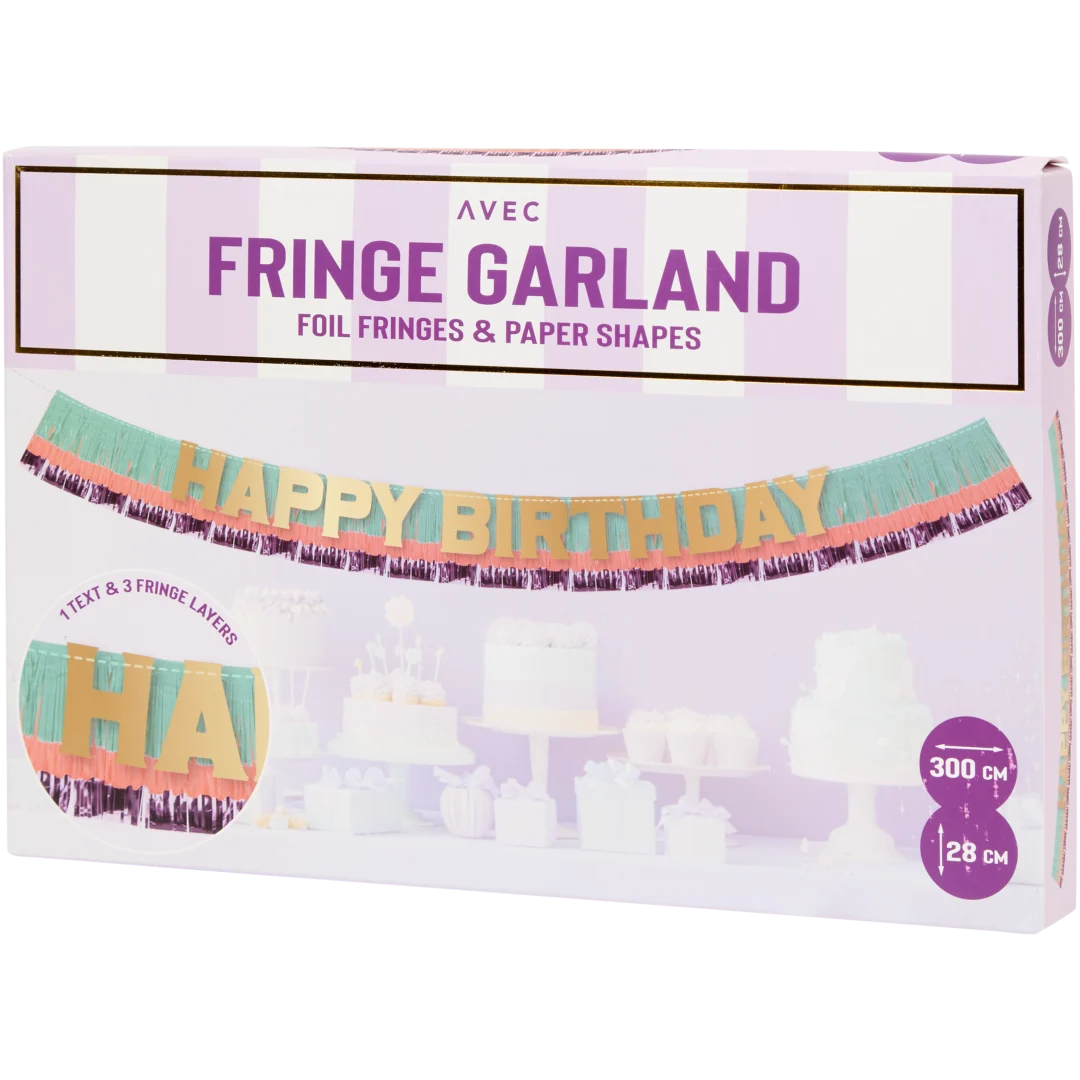 Guirlande Happy Birthday