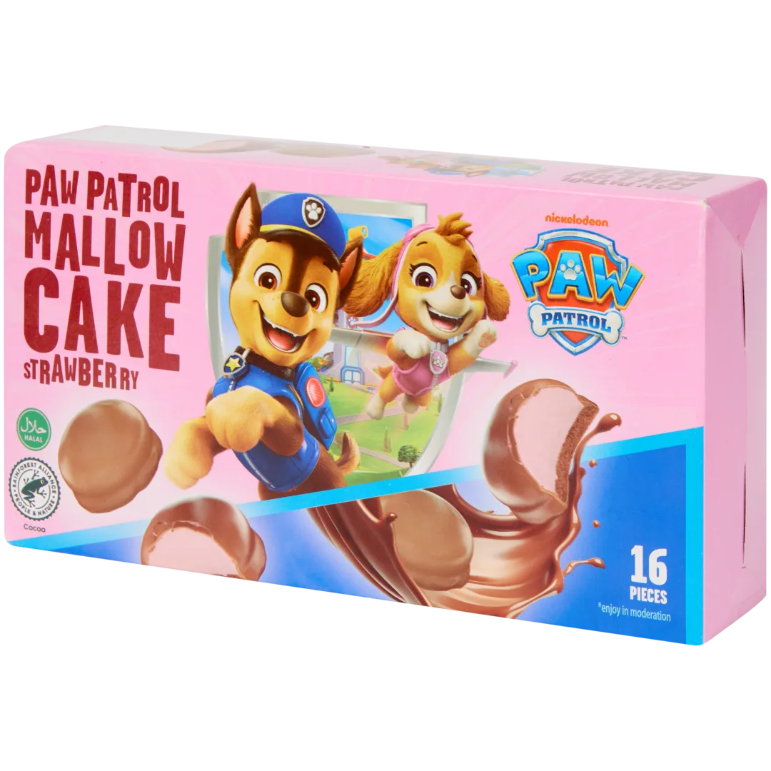 Gâteaux à la guimauve Paw Patrol Fraise