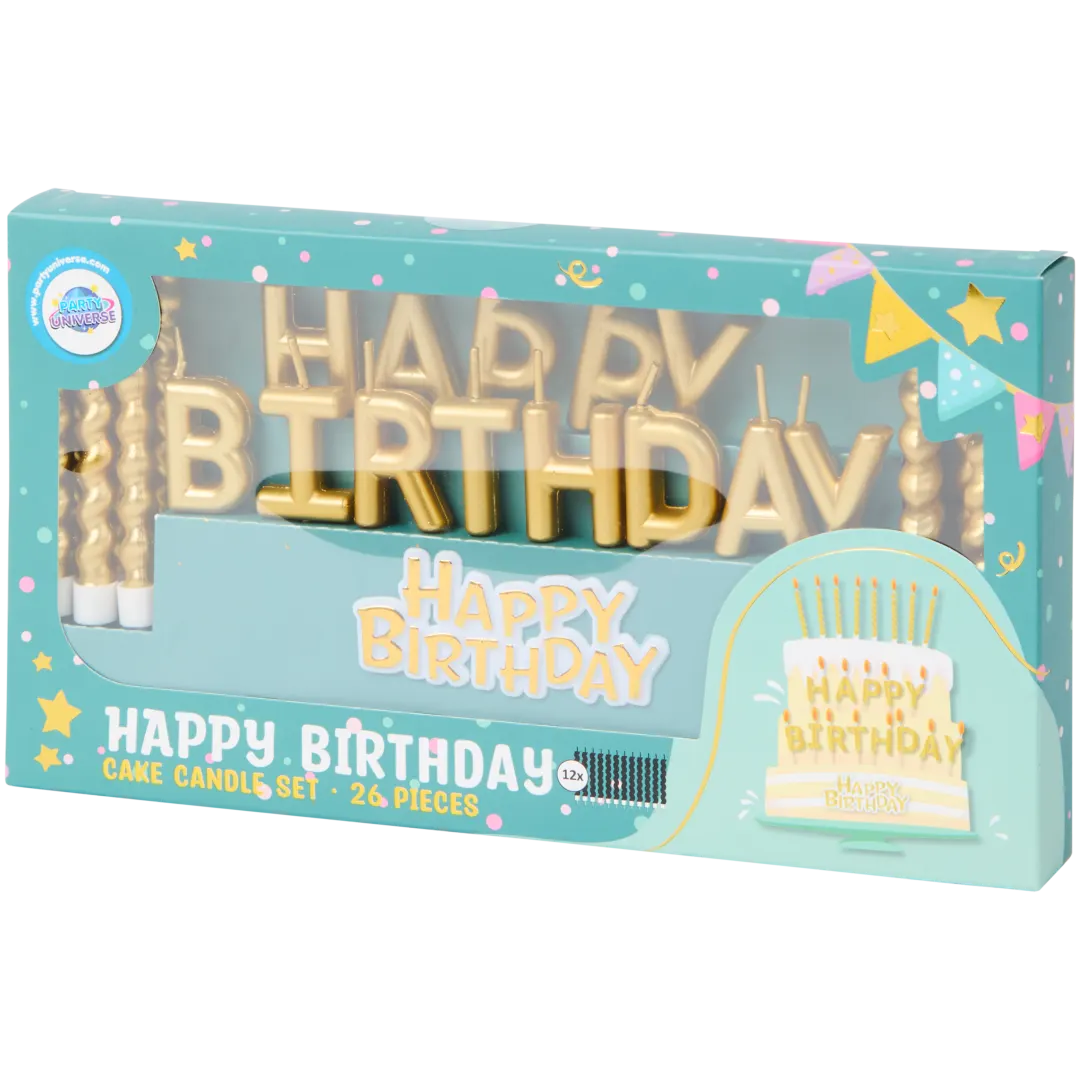 Velas de aniversário