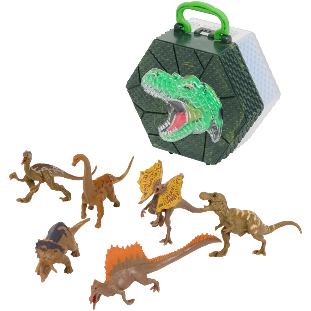 Simba Spielzeug-Dinos im Koffer