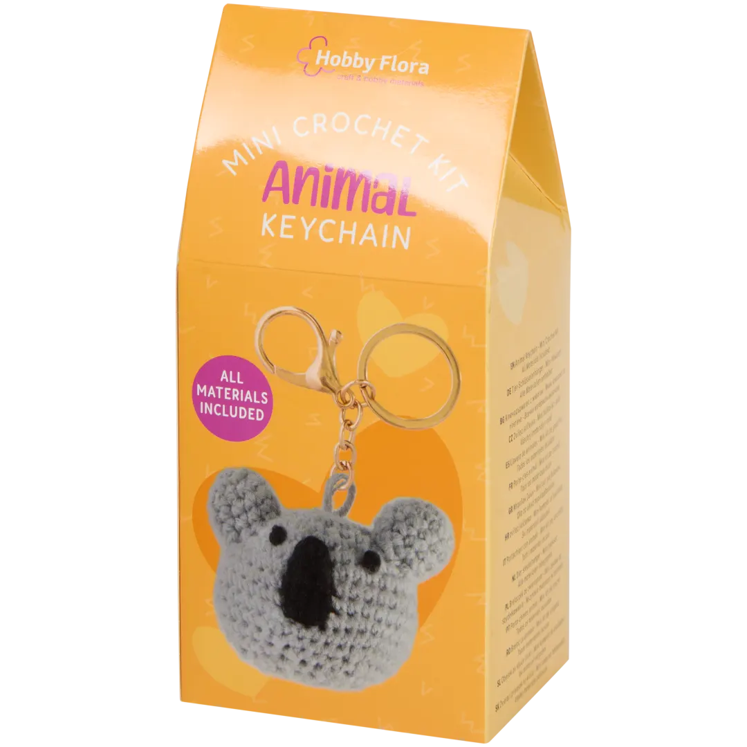 Kit crochet porte-clés Hobby Flora