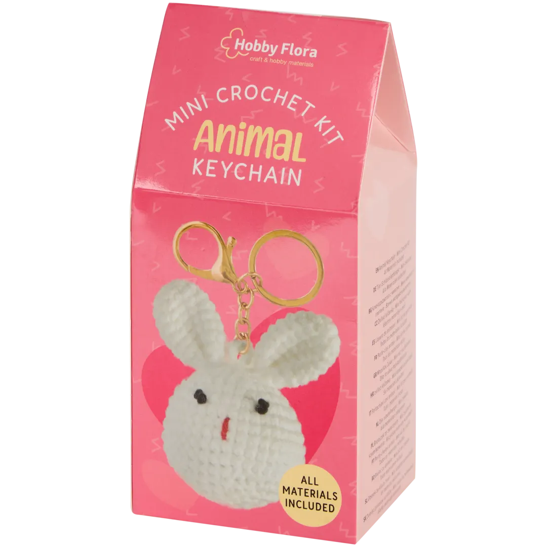 Kit crochet porte-clés Hobby Flora