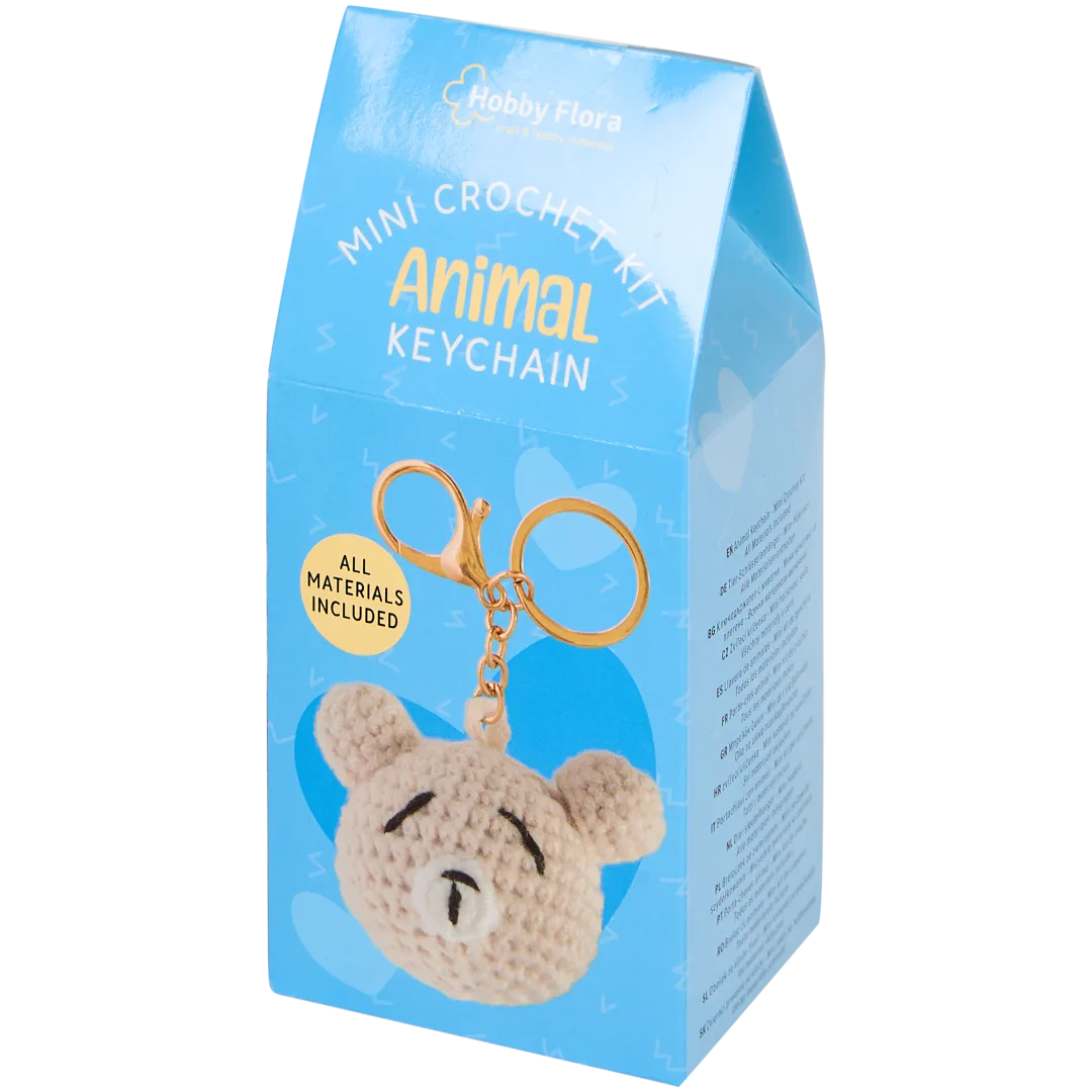 Kit crochet porte-clés Hobby Flora