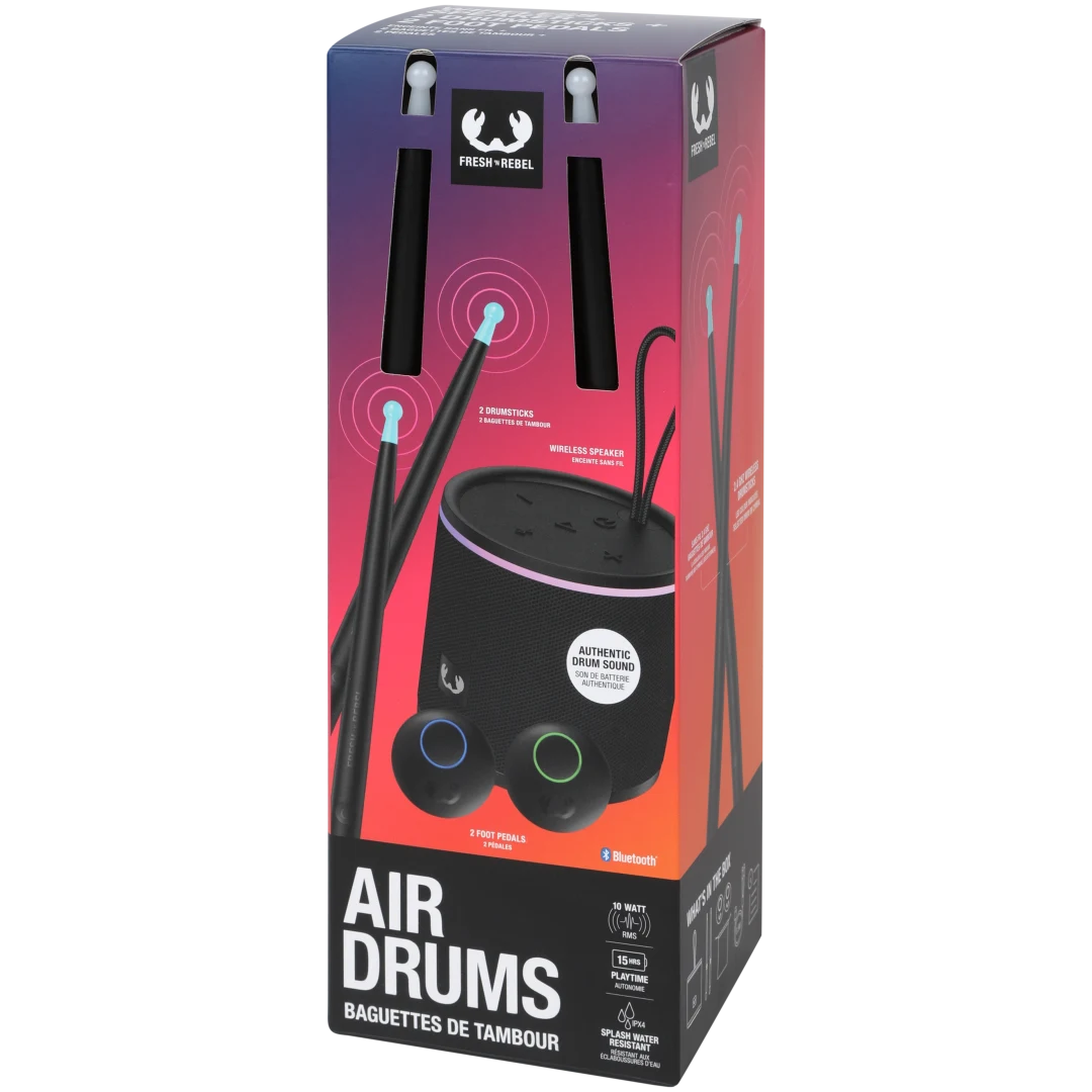 Set batteria wireless Bluetooth Fresh ’n Rebel Air Drums 3
