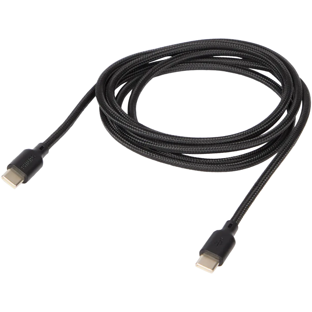 Nabíjací a dátový kábel Philips USB-C na USB-C