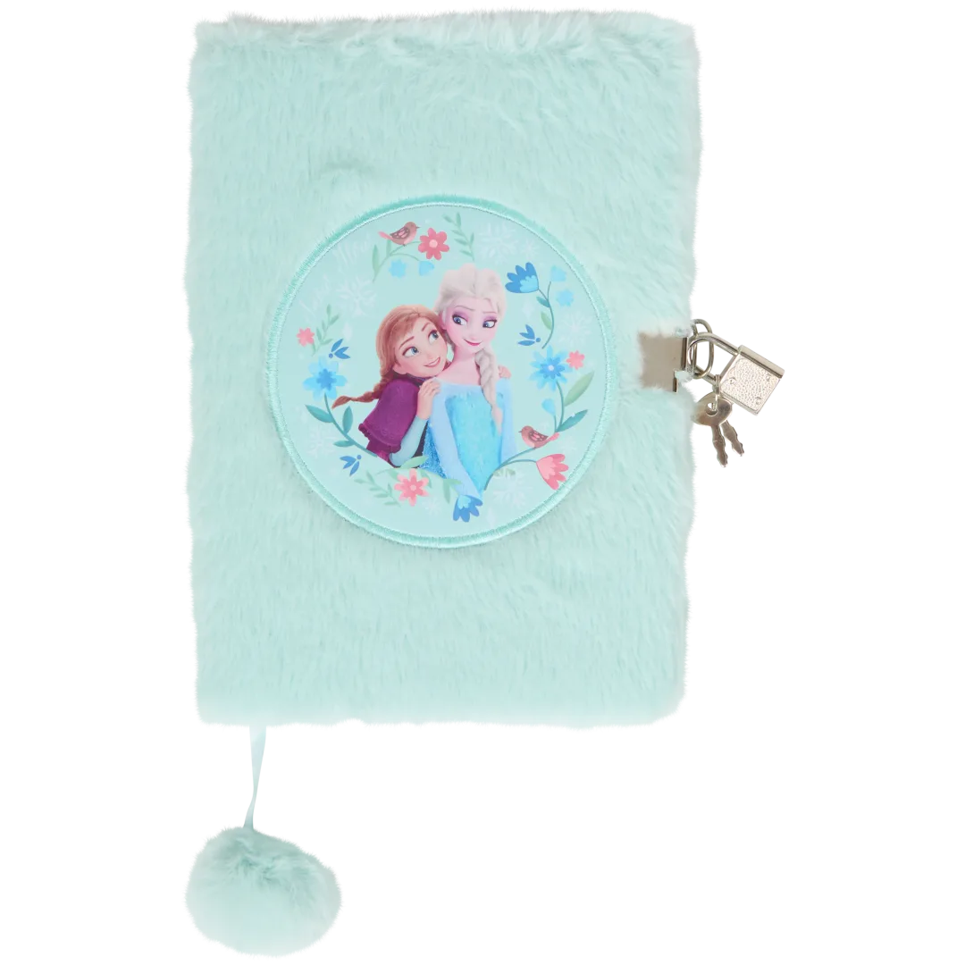 Fluffy notitieboekje met slotje 3