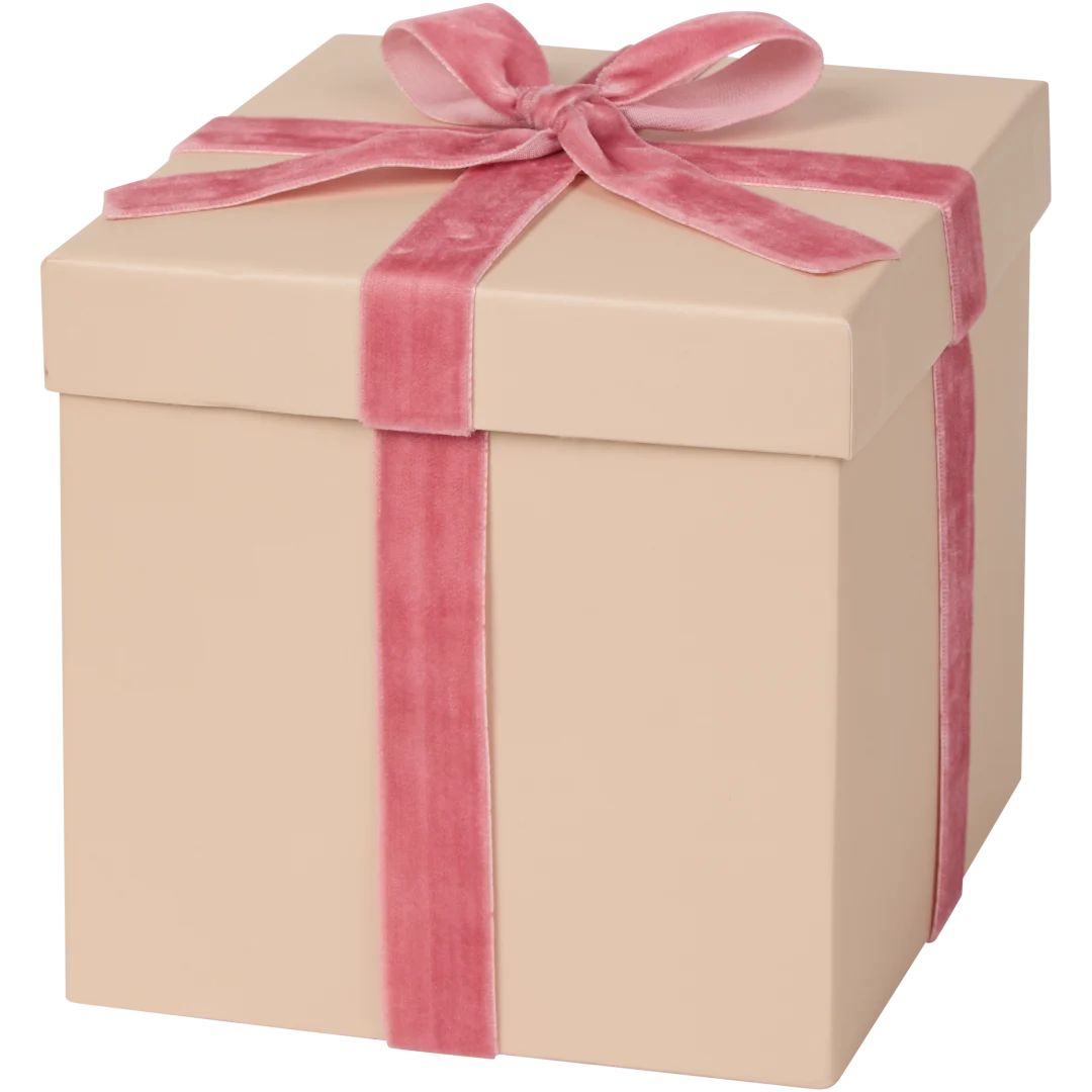 Scatola regalo con nastro