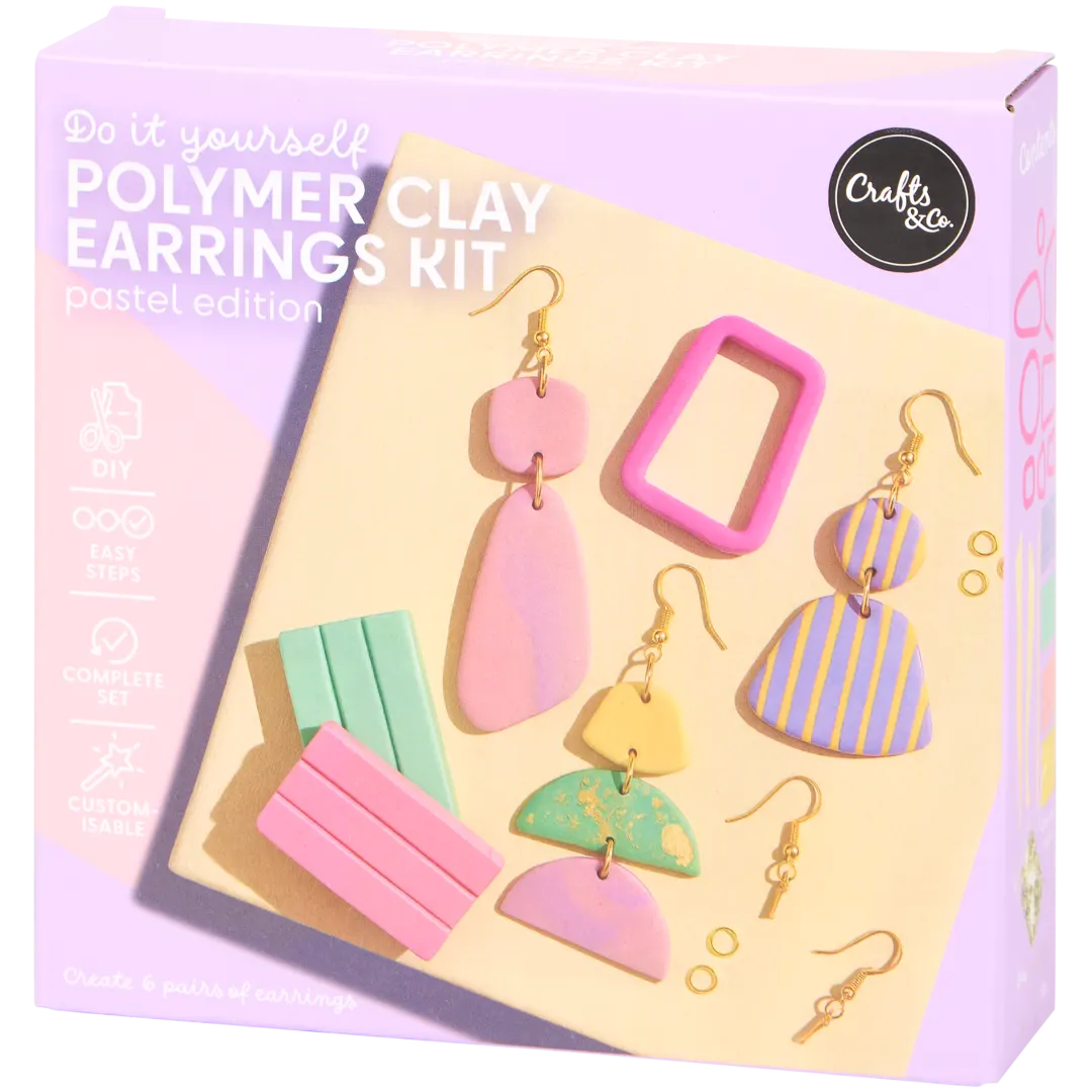 Kit créatif boucles d’oreilles Crafts & Co