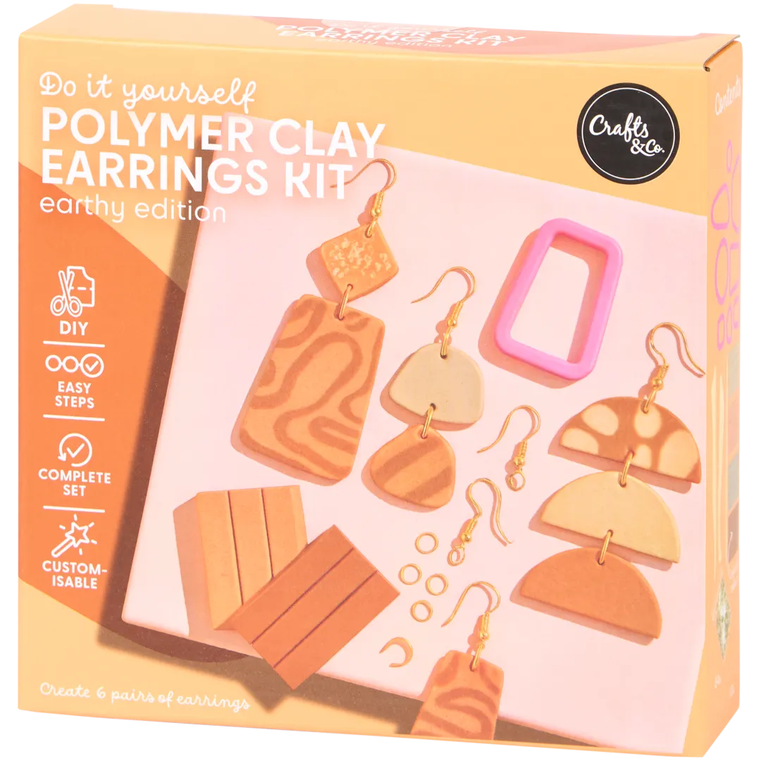 Kit créatif boucles d’oreilles Crafts & Co