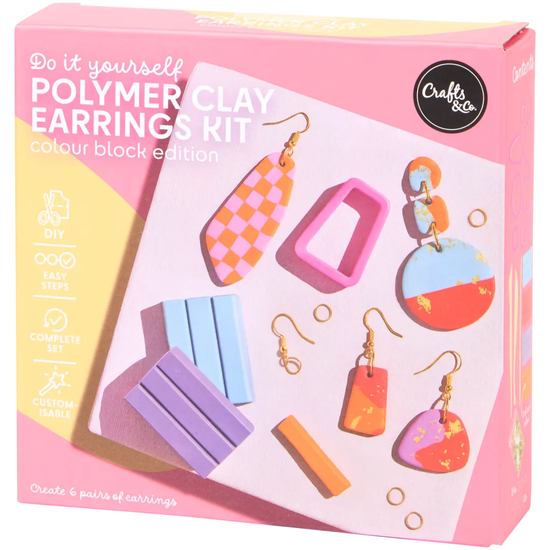 Kit créatif boucles d’oreilles Crafts & Co
