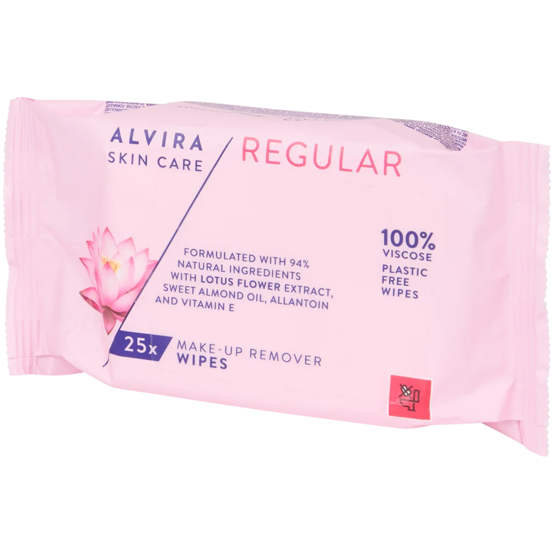 Čisticí ubrousky na obličej Alvira Mandlový olej a vitamín E 1