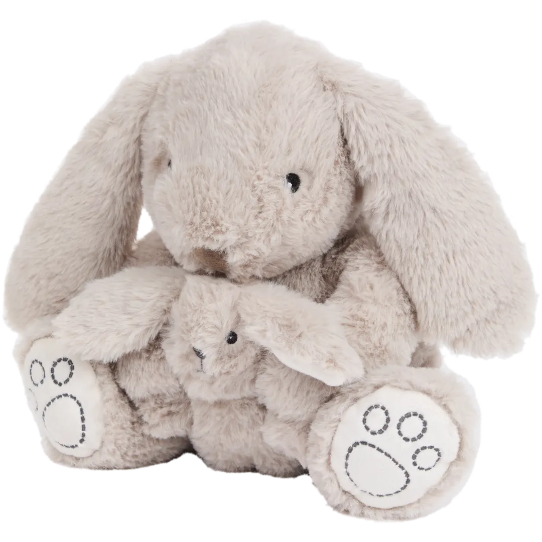Doudou en peluche avec bébé