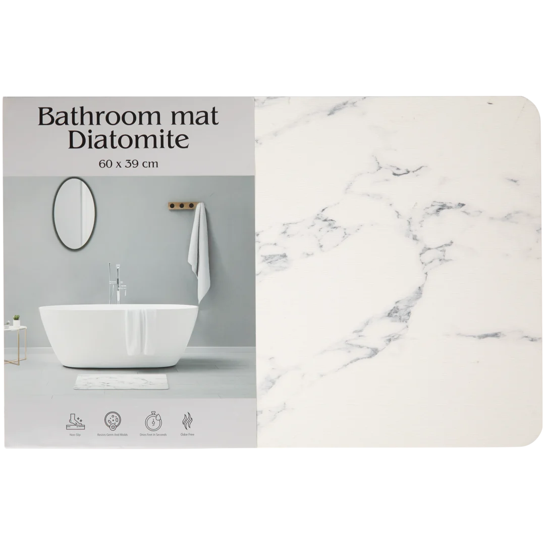 Tapis de bain Diatomite