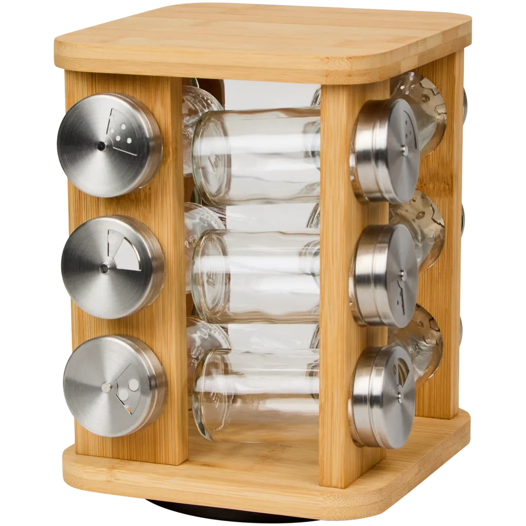 Draaibaar kruidenrek met potjes 1