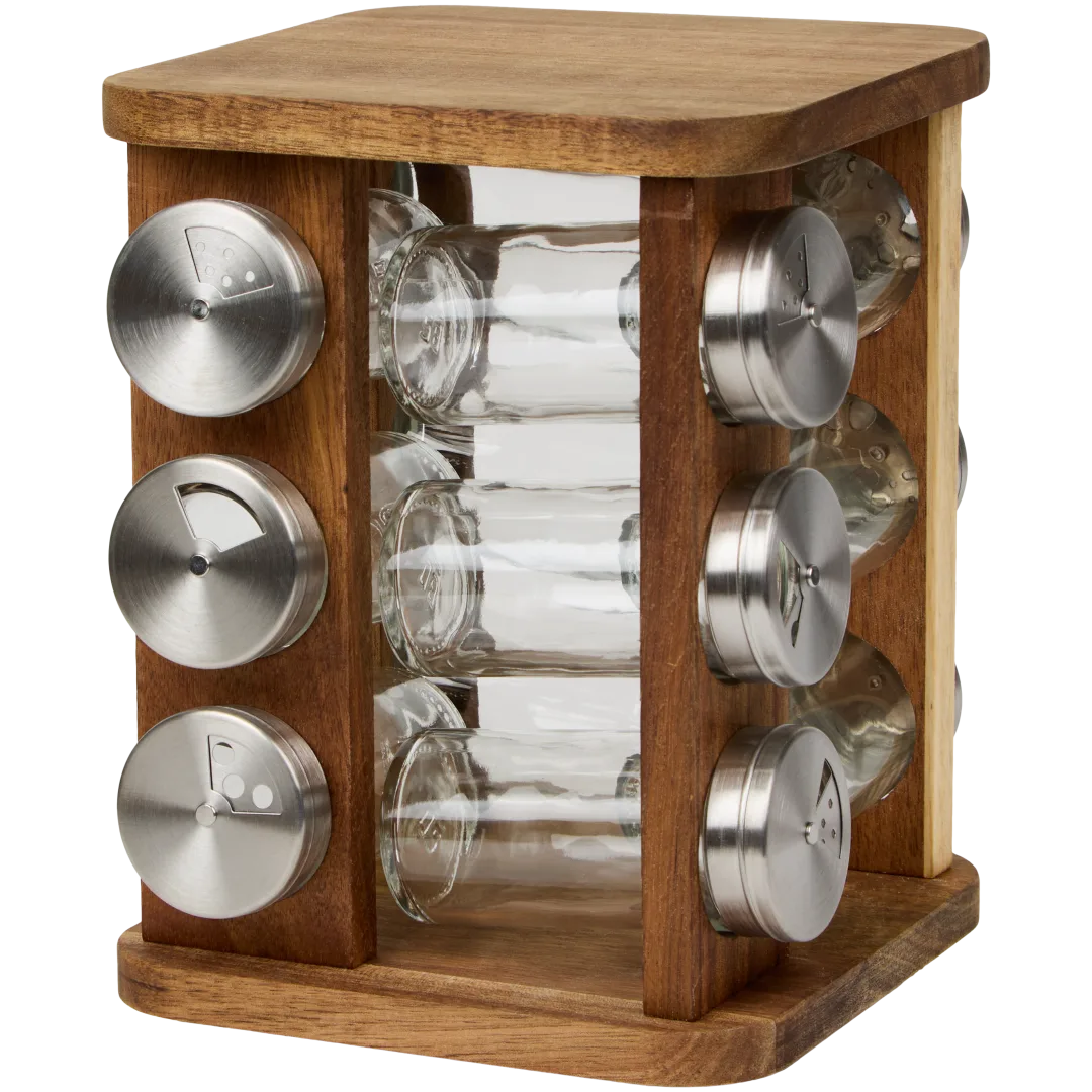 Draaibaar kruidenrek met potjes 2