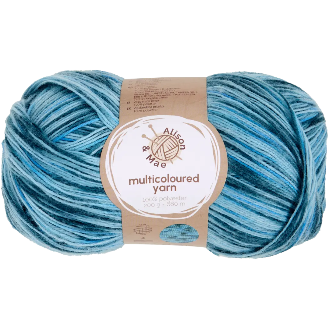 Vícebarevné příze Alison & Mae