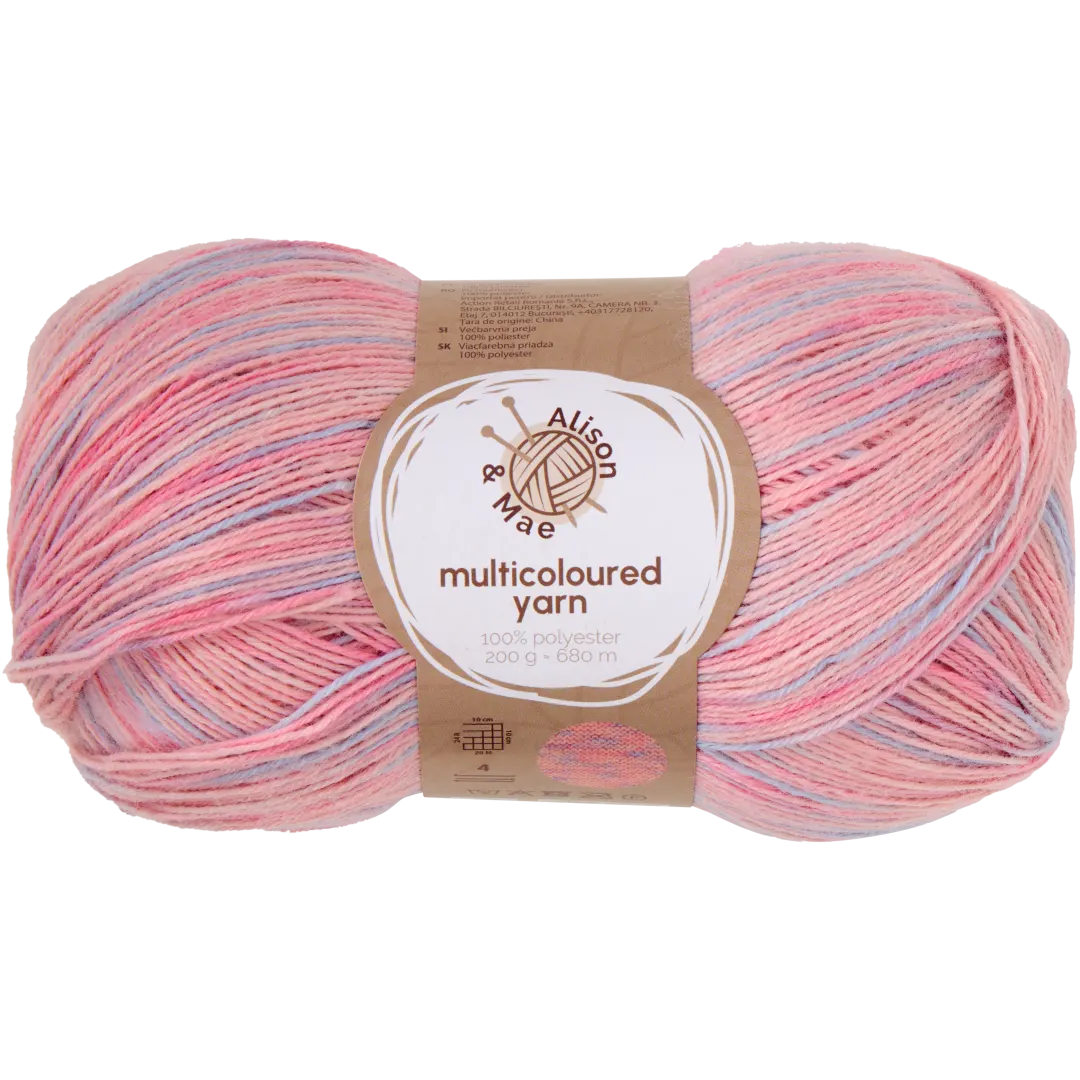 Vícebarevné příze Alison & Mae
