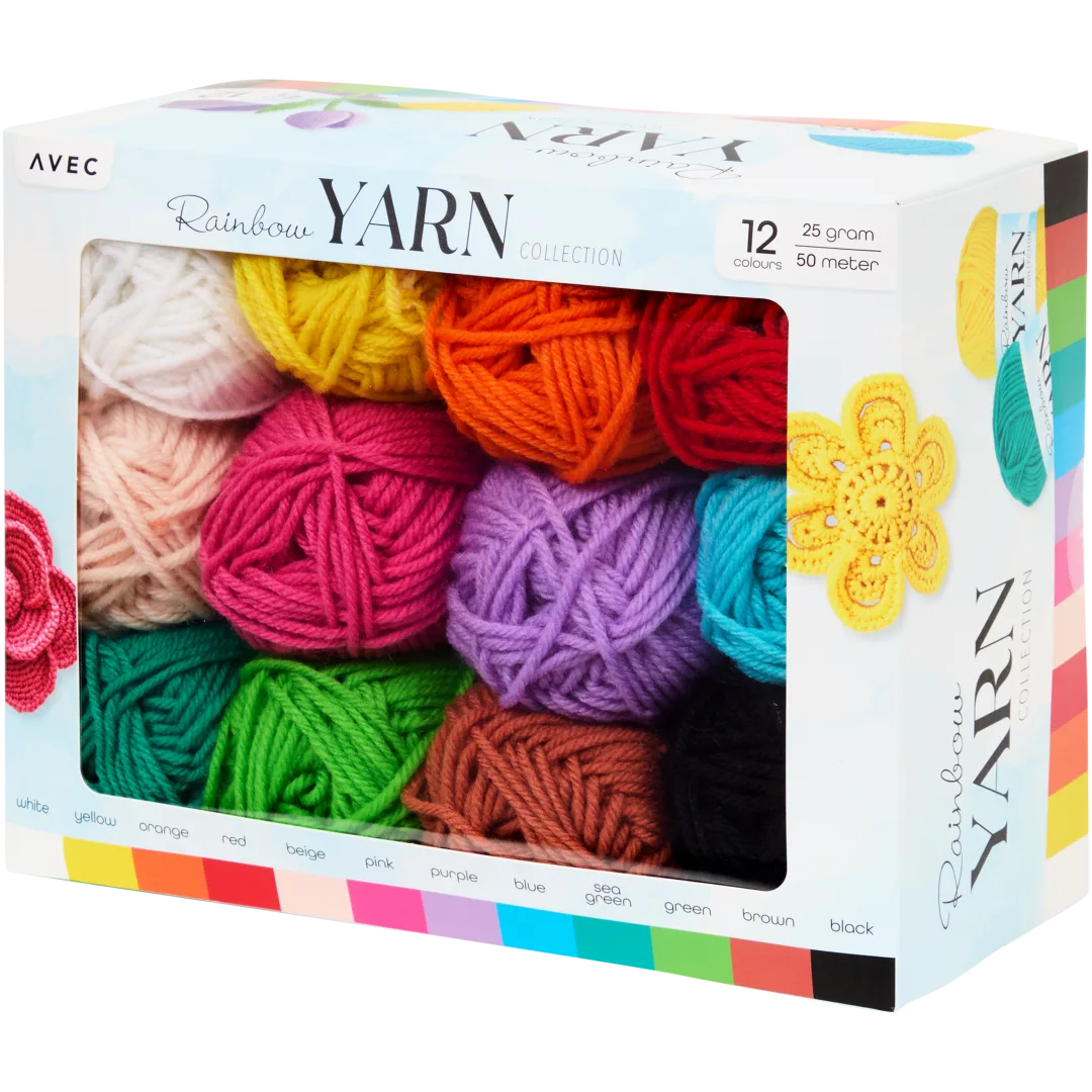 Alison & Mae Buntes Garn