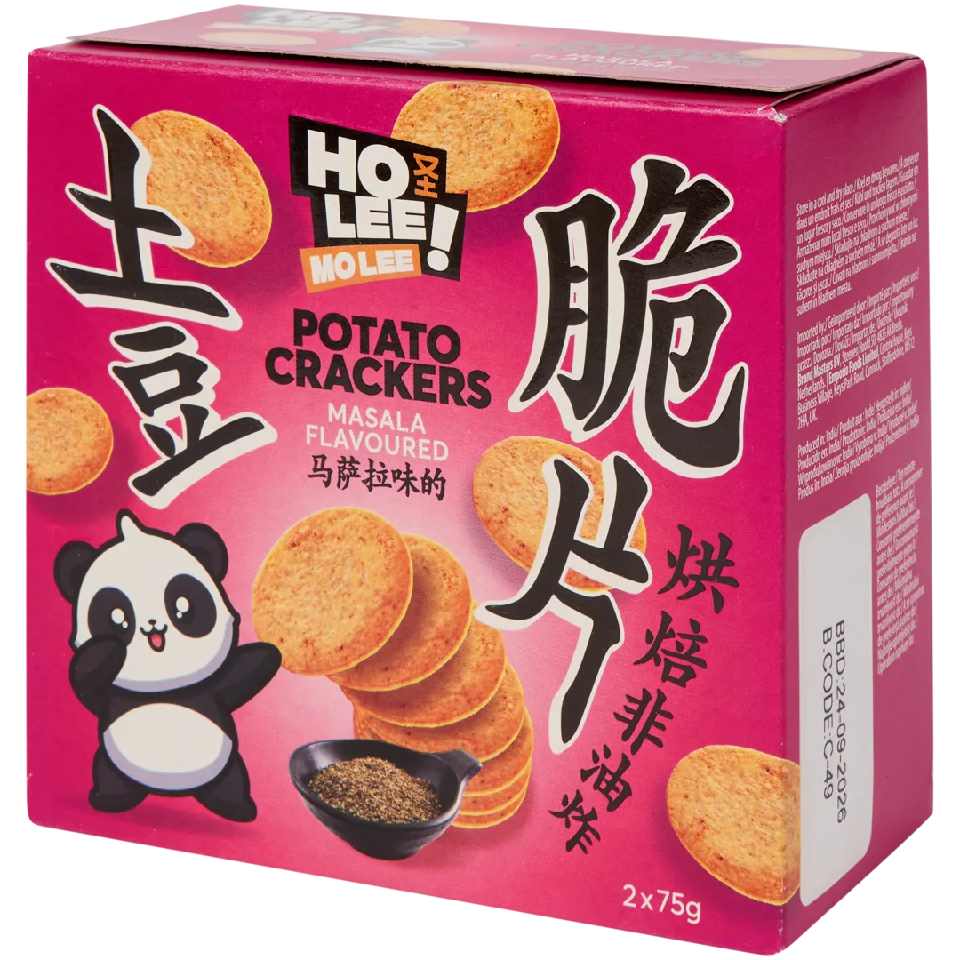 Aardappelcrackers Masala