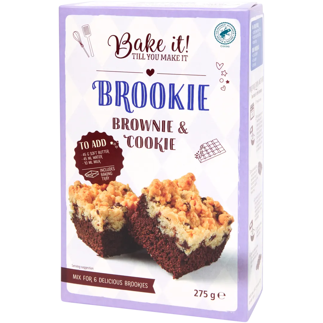 Bake it! Backmischung Brownie und Cookie