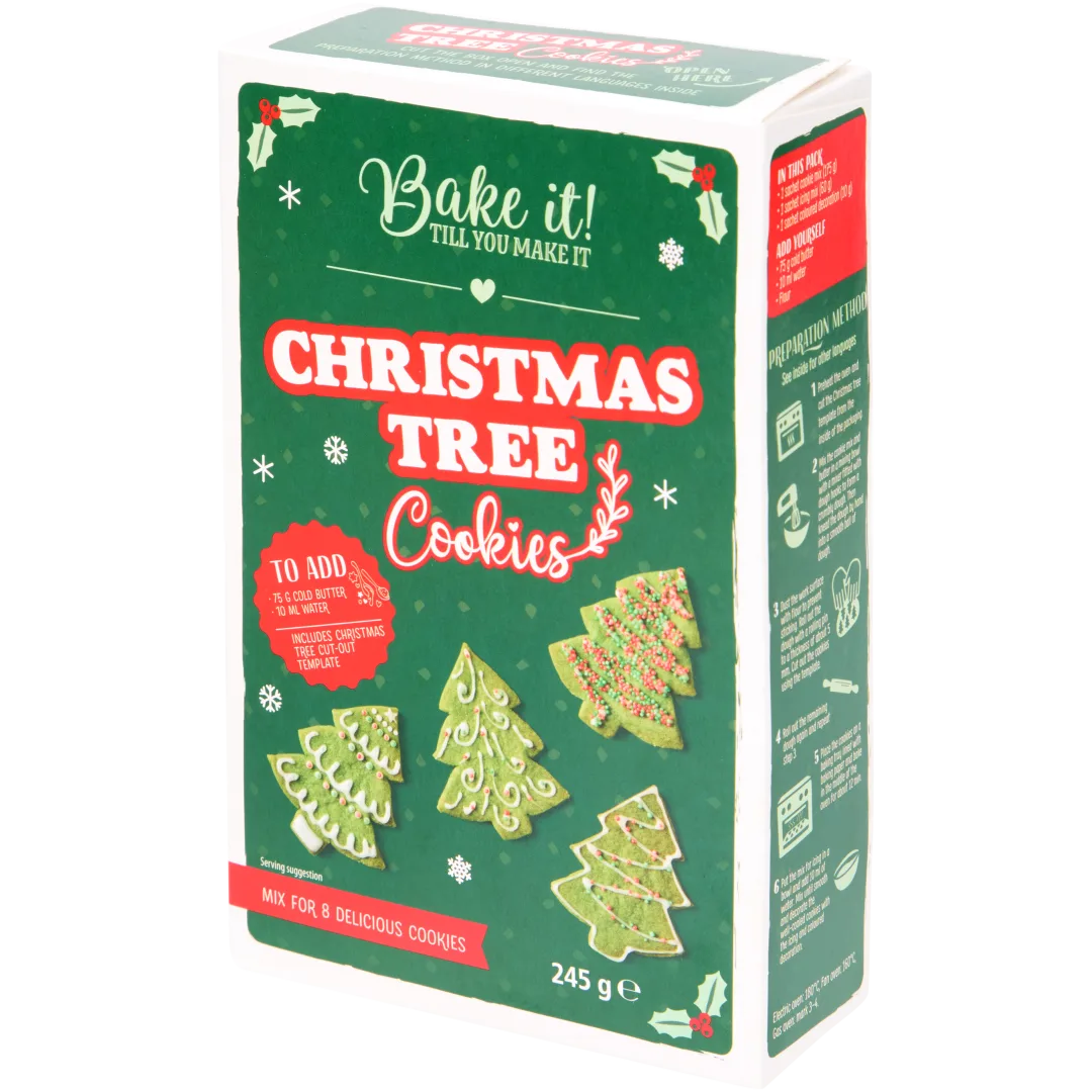 Mix da forno per biscotti natalizi Bake it! 1