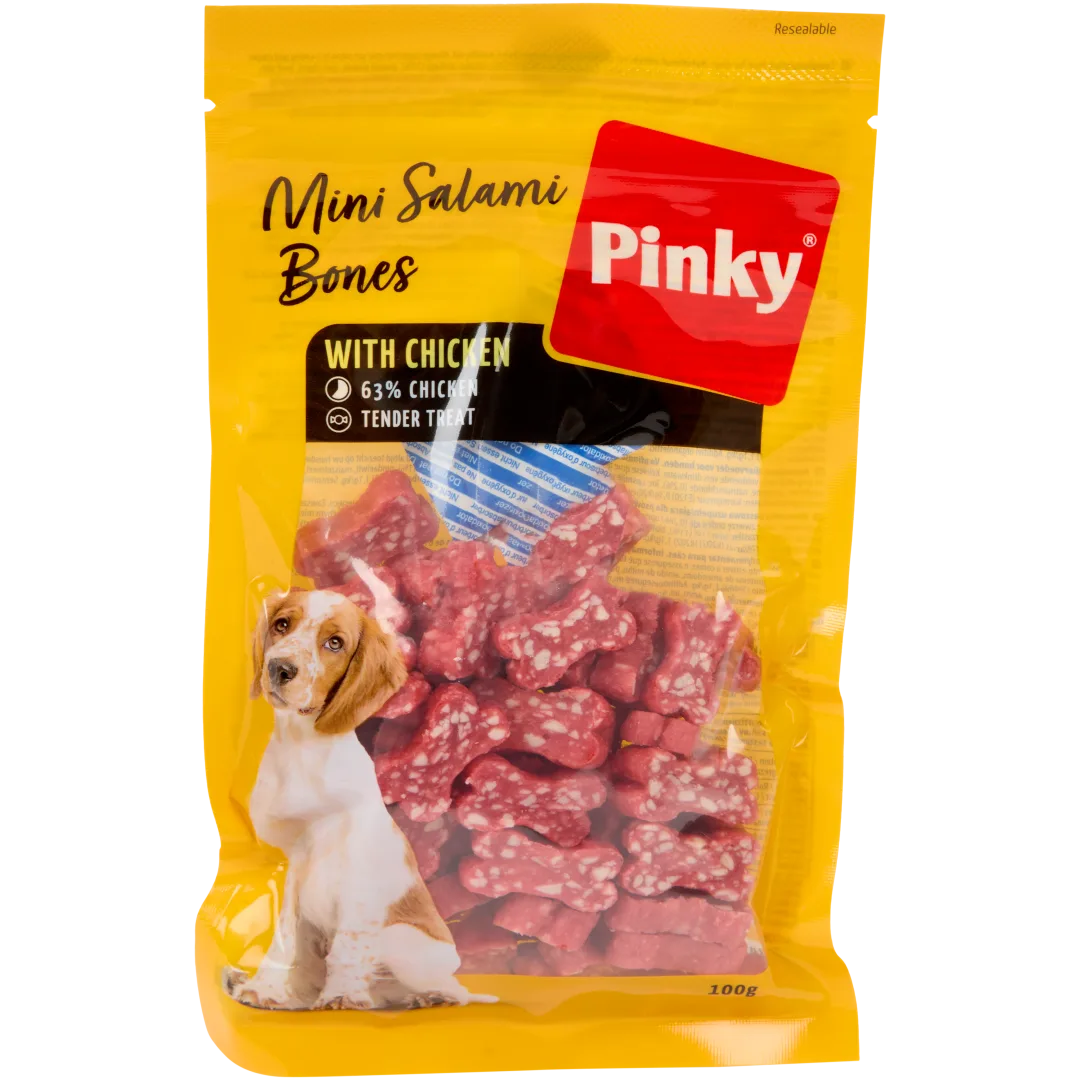 Snacks para cães Pinky Salami 1