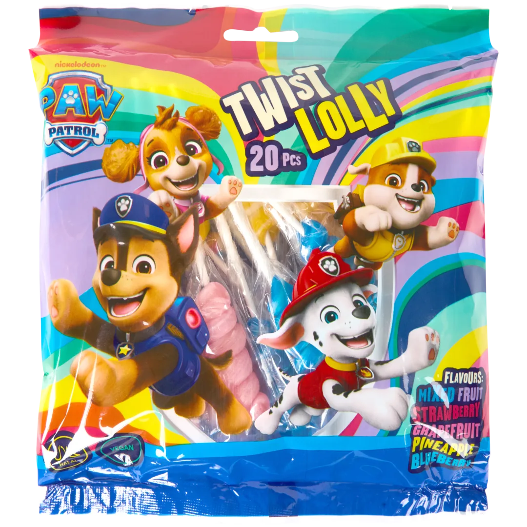 Paw Patrol Twist Lollys