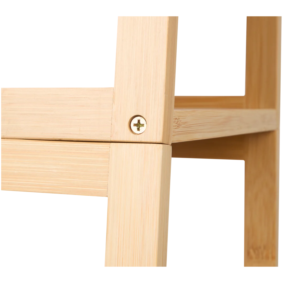 Étagère en bambou avec miroir