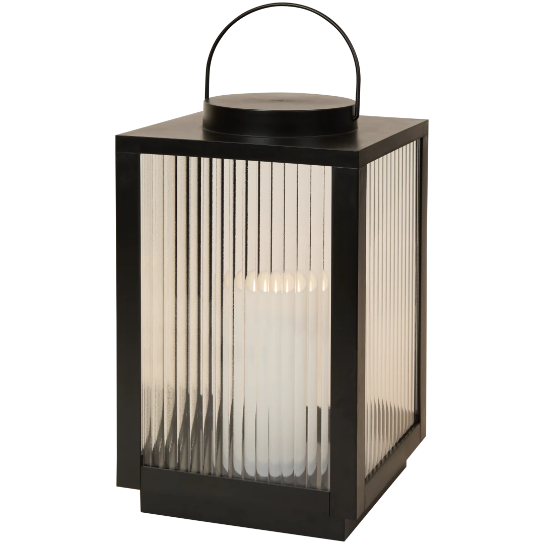 Lanterne avec bougie LED 2