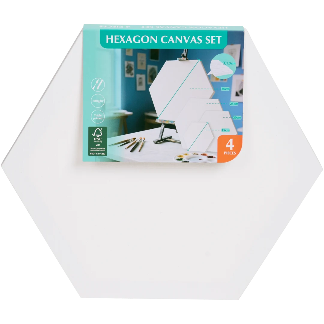 Set hexagon pânză