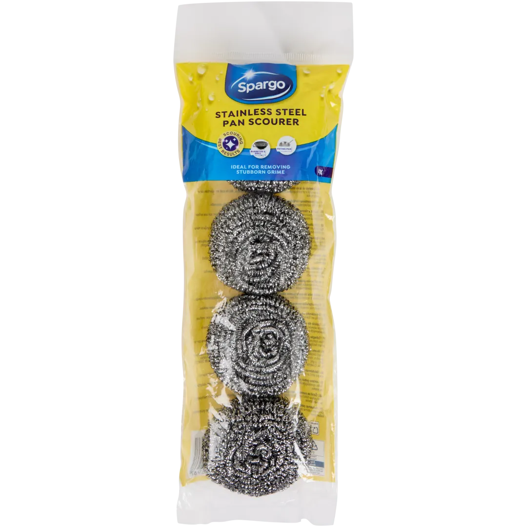 Spugne per padelle in acciaio inox Spargo 2