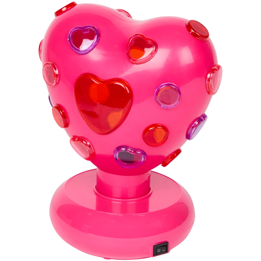 Lampada disco a forma di cuore 1
