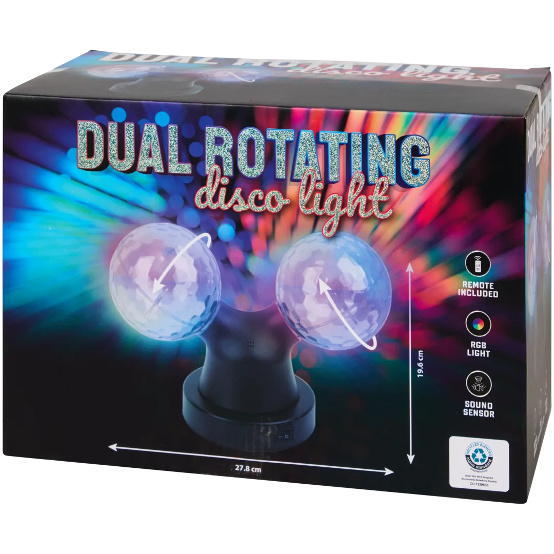 Double lampe disco