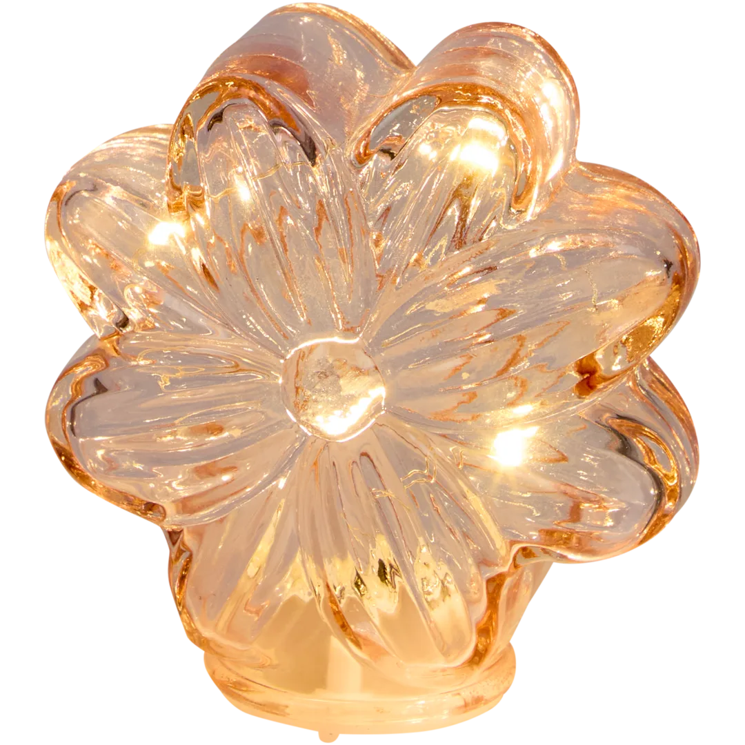 Figurină LED din sticlă 2