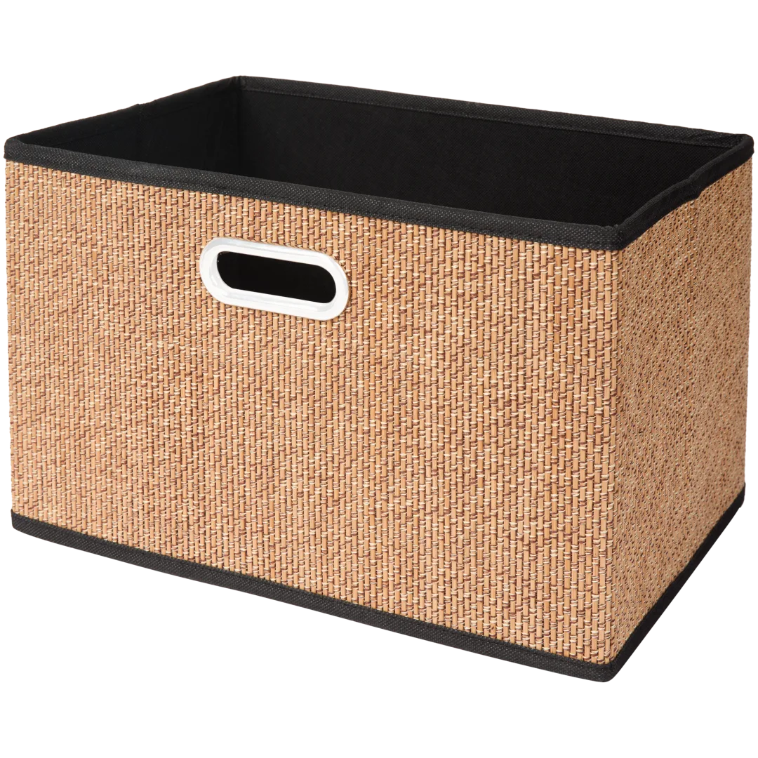 Caja de bambú plegable