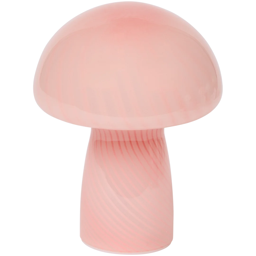 Lampe champignon en verre 4