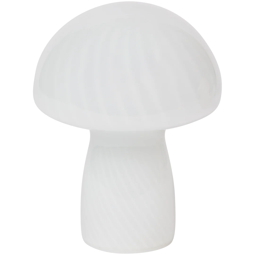 Lampe champignon en verre 3