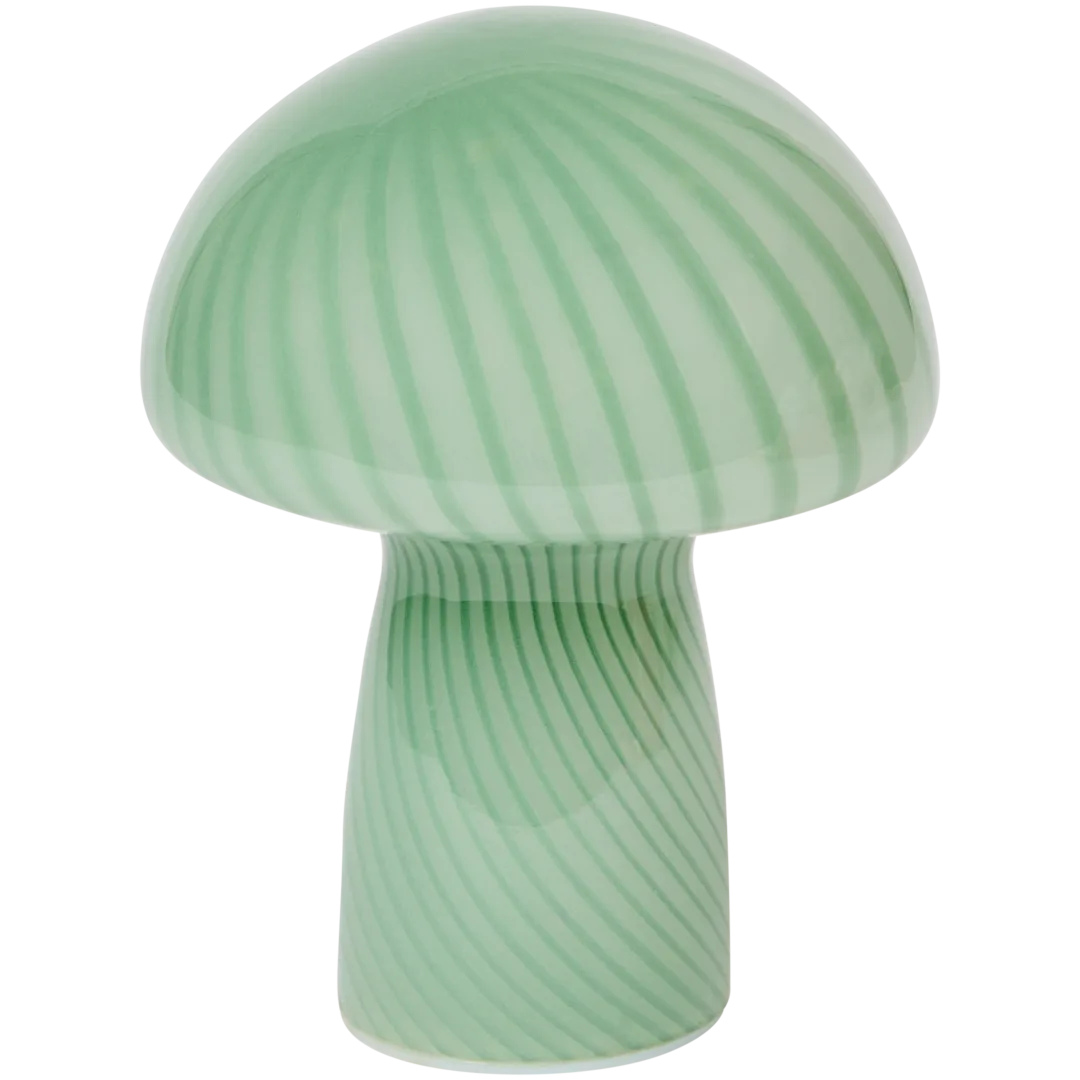Lampe champignon en verre 1