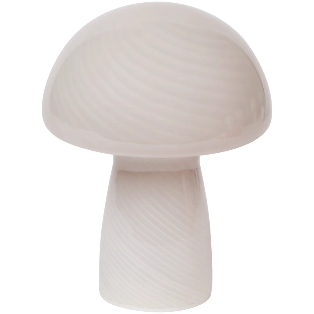 Lampe champignon en verre 5
